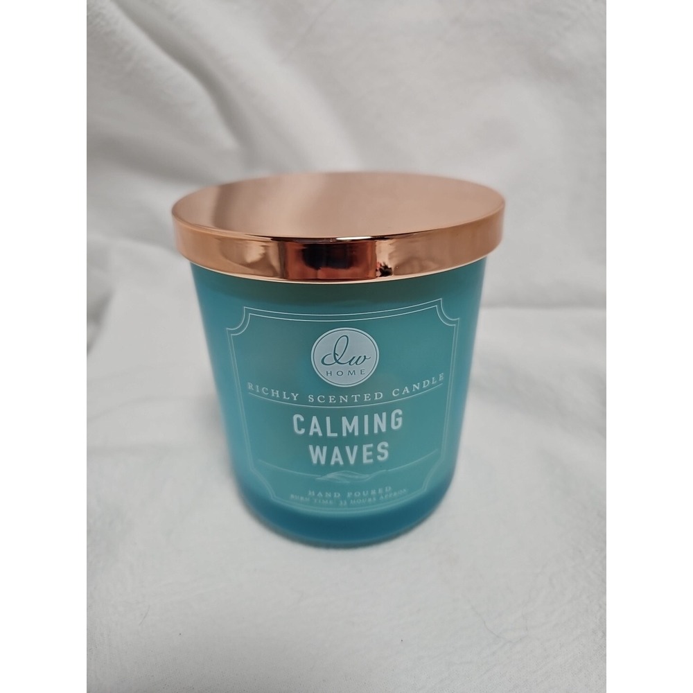 DW Home CALMING‎ WAVES 9.3 Oz Single Wick, 33 Hour Burn Time